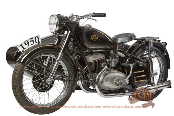 Csepel 250/U mit Beiwagen